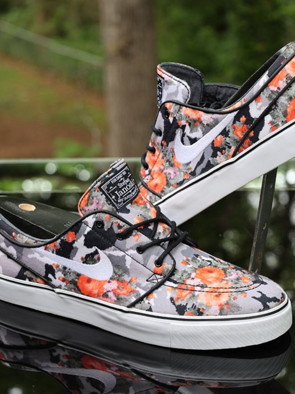 Nike Zoom Stefan Janoski Pr Digi Floral Orange